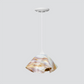 Jezebel Gallery Lily Radiance 11" x 7" Large Bisque Pendant Light With White Hardware