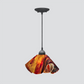 Jezebel Gallery Lily Signature 11" x 7" Large Begonia Pendant Light With Black Hardware