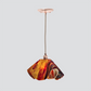 Jezebel Gallery Lily Signature 11" x 7" Large Begonia Pendant Light With Copper Hardware