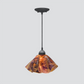 Jezebel Gallery Lily Signature 11" x 7" Large Black Eyed Susan Pendant Light With Black Hardware