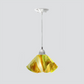 Jezebel Gallery Lily Signature 11" x 7" Large Buttercup Pendant Light With Nickel Hardware