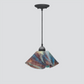 Jezebel Gallery Lily Signature 11" x 7" Large Day Pendant Light With Black Hardware