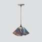 Jezebel Gallery Lily Signature 11" x 7" Large Day Pendant Light With Brown Hardware