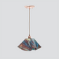 Jezebel Gallery Lily Signature 11" x 7" Large Day Pendant Light With Copper Hardware