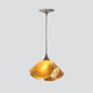 Jezebel Gallery Lily Signature 11" x 7" Large Honeysuckle Pendant Light With Brown Hardware