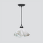 Jezebel Gallery Lily Signature 11" x 7" Large Lotus Pendant Light With Black Hardware