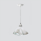 Jezebel Gallery Lily Signature 11" x 7" Large Lotus Pendant Light With Nickel Hardware