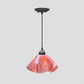 Jezebel Gallery Lily Signature 11" x 7" Large Peony Pendant Light With Black Hardware