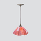 Jezebel Gallery Lily Signature 11" x 7" Large Peony Pendant Light With Brown Hardware