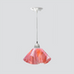 Jezebel Gallery Lily Signature 11" x 7" Large Peony Pendant Light With Nickel Hardware