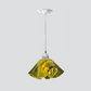 Jezebel Gallery Lily Signature 11" x 7" Large Treebark Pendant Light With Nickel Hardware