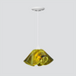 Jezebel Gallery Lily Signature 11" x 7" Large Treebark Pendant Light With White Hardware