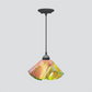 Jezebel Gallery Lily Signature 11" x 7" Large Tulip Pendant Light With Black Hardware