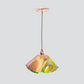 Jezebel Gallery Lily Signature 11" x 7" Large Tulip Pendant Light With Copper Hardware