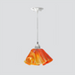 Jezebel Gallery Lily Signature 11" x 7" Large Zinna Pendant Light With Nickel Hardware