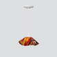 Jezebel Gallery Lily Signature 9" x 5" Small Begonia Pendant Light With White Hardware