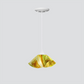 Jezebel Gallery Lily Signature 9" x 5" Small Buttercup Pendant Light With White Hardware
