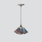 Jezebel Gallery Lily Signature 9" x 5" Small Day Pendant Light With Brown Hardware