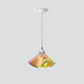 Jezebel Gallery Lily Signature 9" x 5" Small Tulip Pendant Light With Nickel Hardware