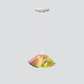 Jezebel Gallery Lily Signature 9" x 5" Small Tulip Pendant Light With White Hardware