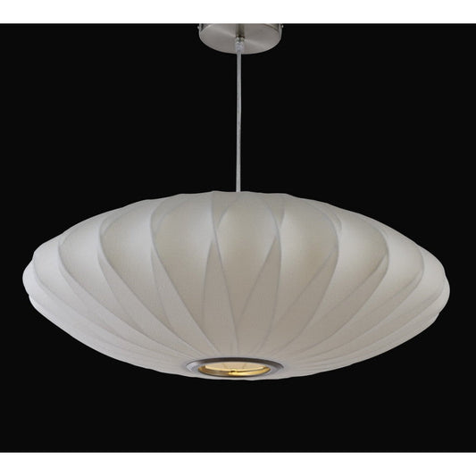 Legion Furniture 22" 1-Light White Finish Stainless Steel Hadrware Pendant Lamp