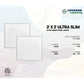 Lifegard Lighting 2'x2' 100V-277V 40W Dimmable Lumen:5000 CRI:>80 PF:>0.10 4000K Panel Light