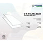 Lifegard Lighting 2'x4' 100V-277V 50W Dimmable Lumen:5000 CRI:>80 PF:>0.9 5000K Panel Light