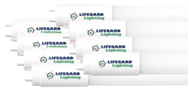Lifegard Lighting 4" LED 34W Tube Light 8-Pack