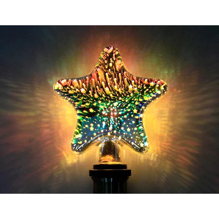Lifegard Lighting E26/E27 4W 125 Star 3D Shape Dimmable 2200K LED