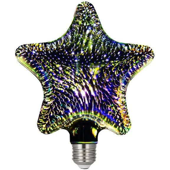 Lifegard Lighting E26/E27 4W 125 Star 3D Shape Dimmable 2200K LED