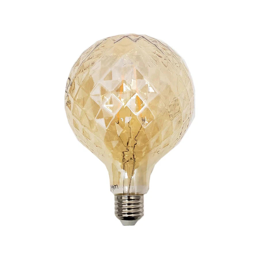 Lifegard Lighting G125 4W Vintage Hand Crafted Mirror Reflection Shape Filament 2200K LED