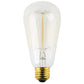 Lifegard Lighting Incandescent ST58 E26/E27 25-60W Hairpin Style Anchors 2200K Clear Light Bulb
