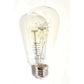 Lifegard Lighting Incandescent ST64 Heart with Hairpin Style Filament Anchors 2200K Clear Light Bulb
