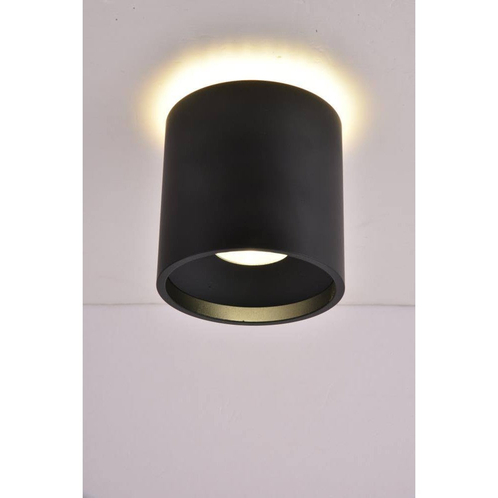 Lifegard Lighting Up/Down Series Round 12W Fixed Mount Built-in LED Tu ...
