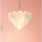 Lucas & McKearn Acanthus 10-Light Distressed Gold Chandelier With Cream Etched Glass Leaf Shade