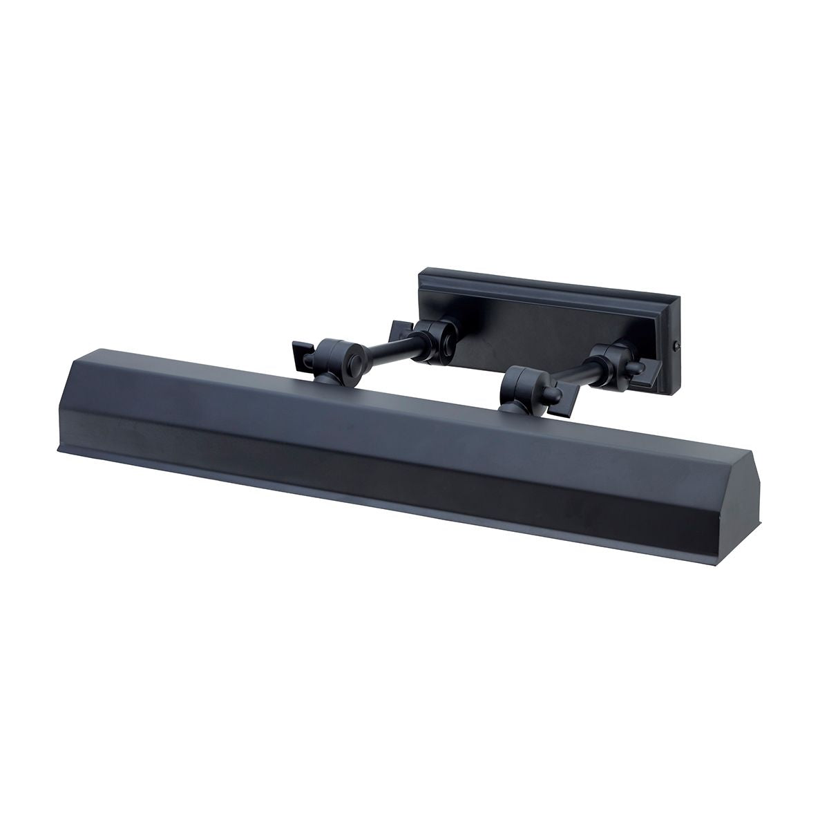 Lucas & McKearn Chawton 16" Matte Black 2-Light Metal Picture Light