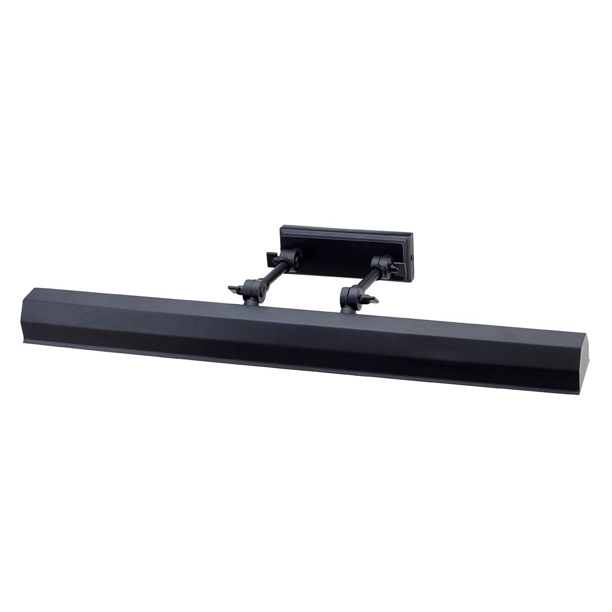 Lucas & McKearn Chawton 26" Matte Black 4-Light Metal Picture Light
