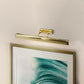 Lucas & McKearn Chawton 26" Polished Brass 4-Light Metal Picture Light