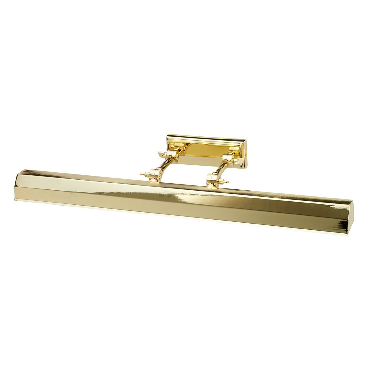 Lucas & McKearn Chawton 26" Polished Brass 4-Light Metal Picture Light