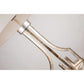 Lucas & McKearn Lemuria 32" Distressed Silver Buffet Table Lamp With White Drum-Shaped Shade