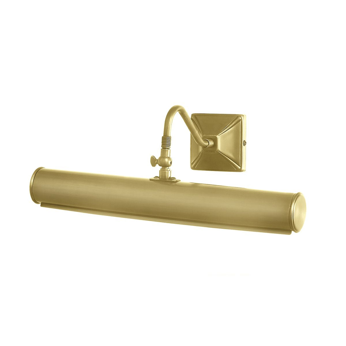 Lucas & McKearn Leo 14" Aged Brass 2-Light Metal Picture Light