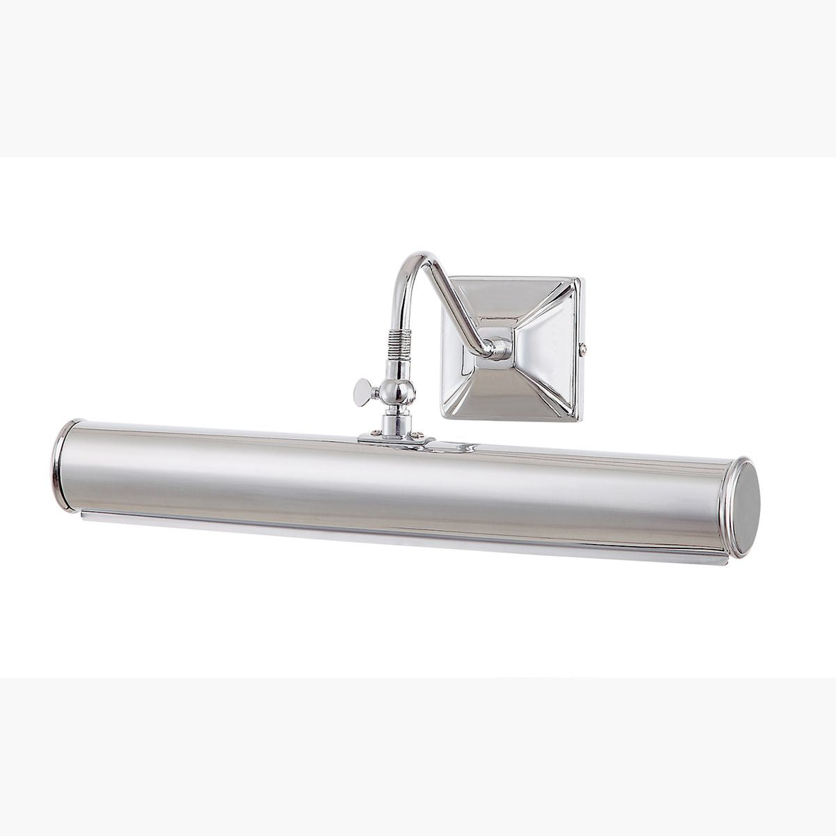 Lucas & McKearn Leo 14" Polished Chrome 2-Light Metal Picture Light