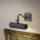 Lucas & McKearn Leo 8" Black 1-Light Metal Picture Light