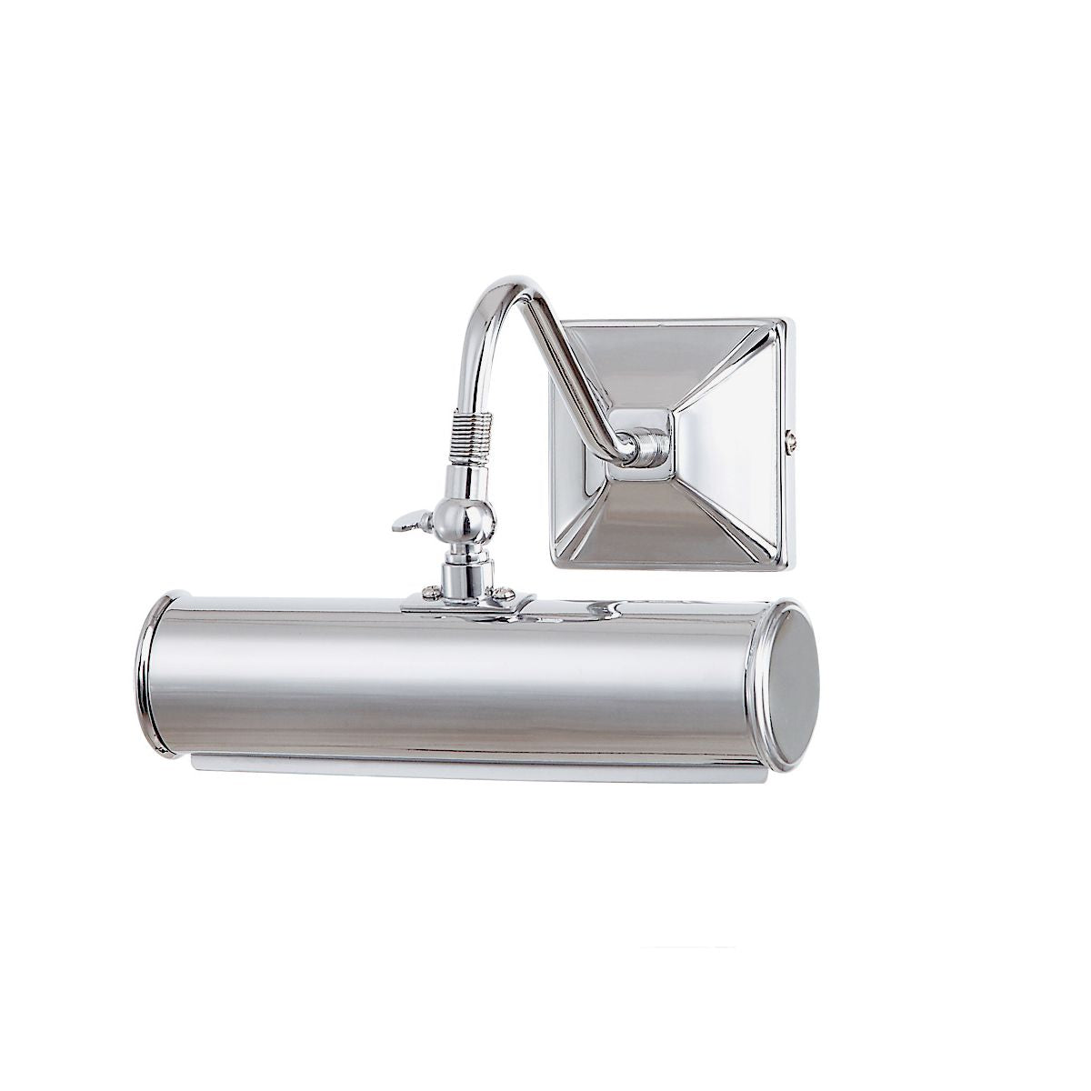 Lucas & McKearn Leo 8" Polished Chrome 1-Light Metal Picture Light