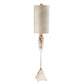 Lucas & McKearn Madison 10" Cream Ivory Buffet Table Lamp With Cylinder-Shaped Shade