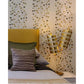 Lucas & McKearn Nettle Luxe 40" 2-Armed Gold Buffet Table Lamp With Cylinder Shade and Star-Shaped Base