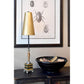 Lucas & McKearn Noma Luxe 40" Gold Buffet Table Lamp With Coned-Shaped Shade