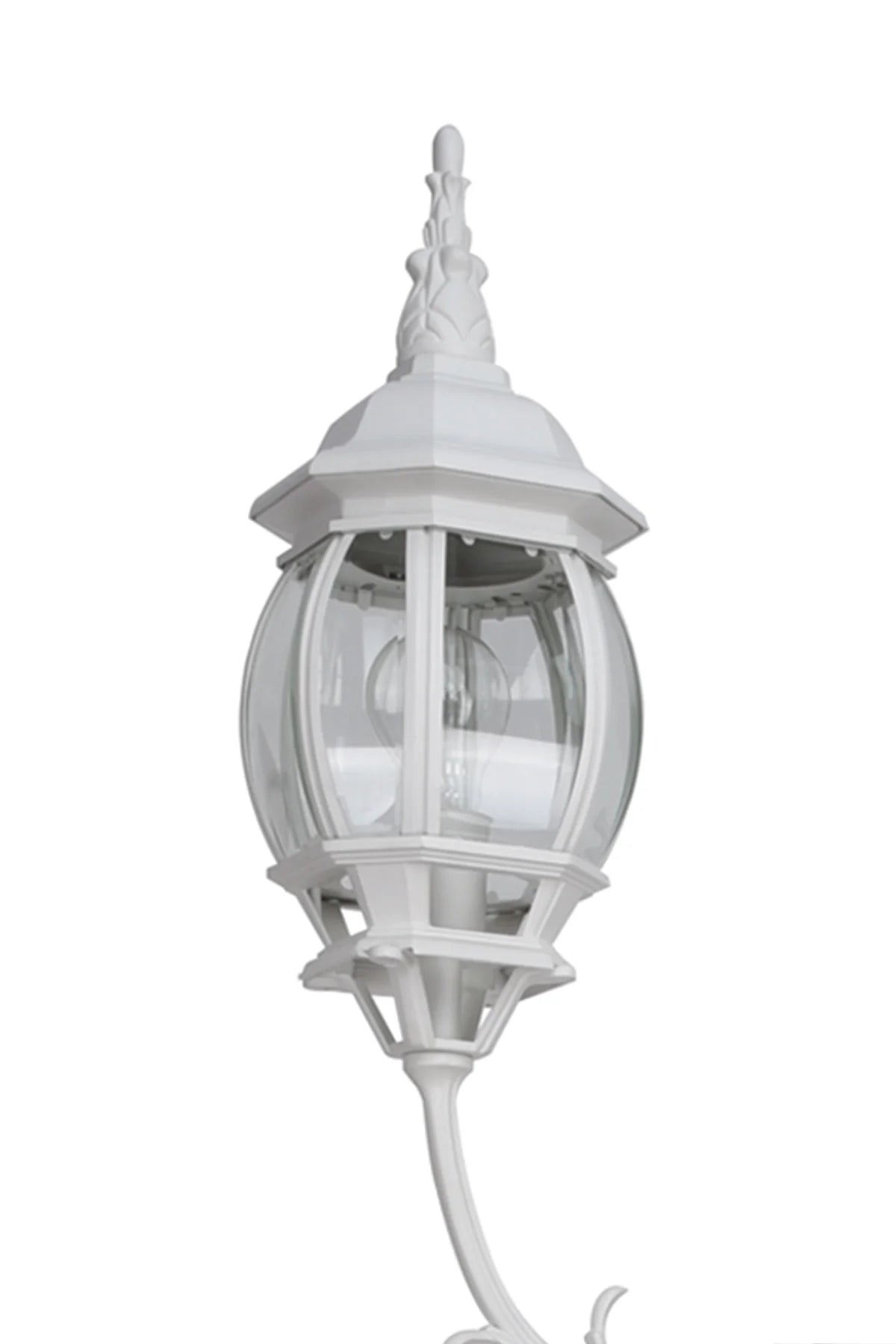Lutec 3-Head White Outdoor Post Light - 7120314053