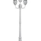 Lutec 3-Head White Outdoor Post Light - 7120314053