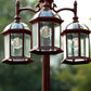 Lutec 3 Heads Outdoor Post Light - 7150630272